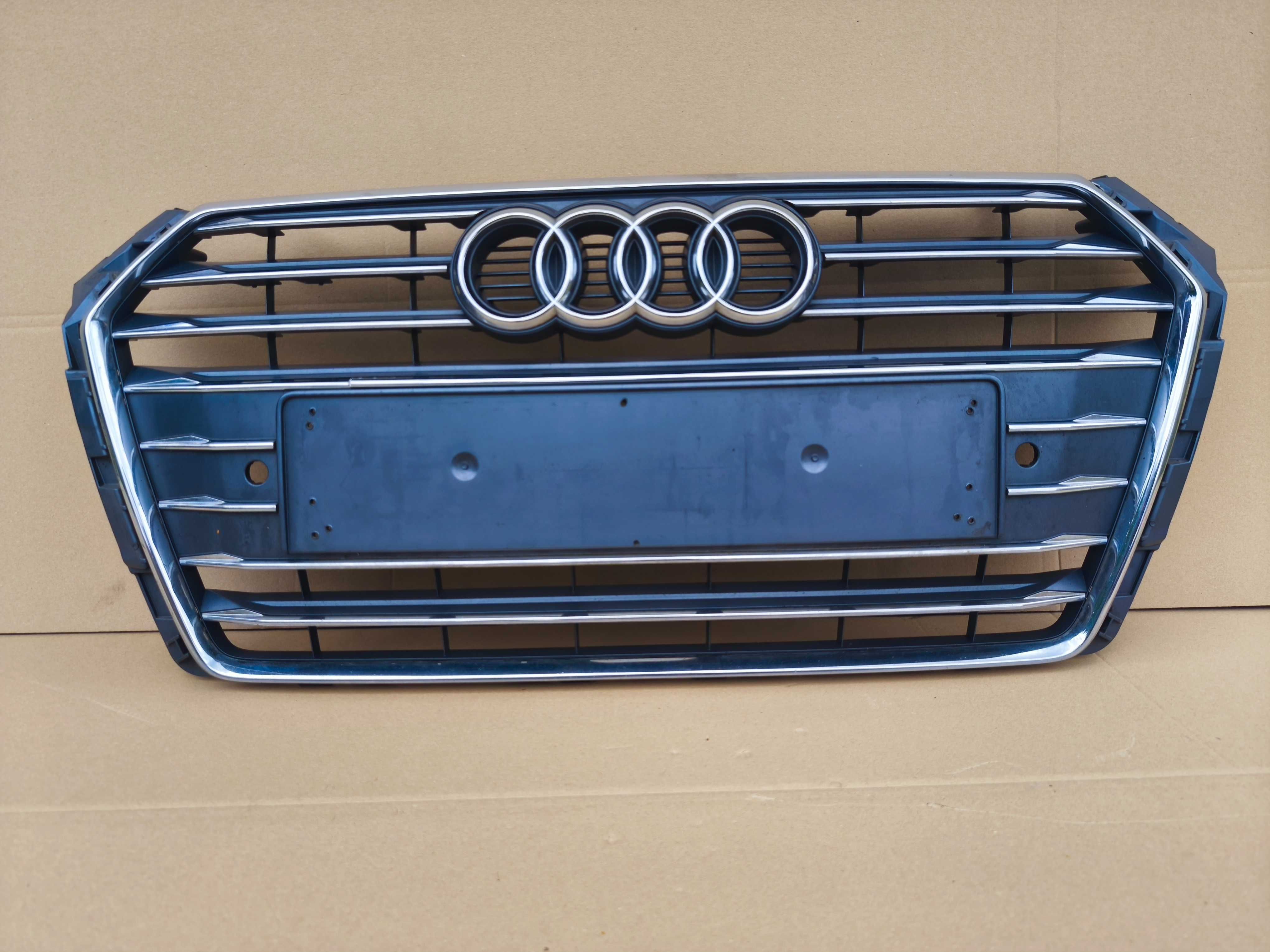 AUDI A4 B9 8W 16-19 S-Line grill atrapa zderzaka chrom 8W0.853.651AB