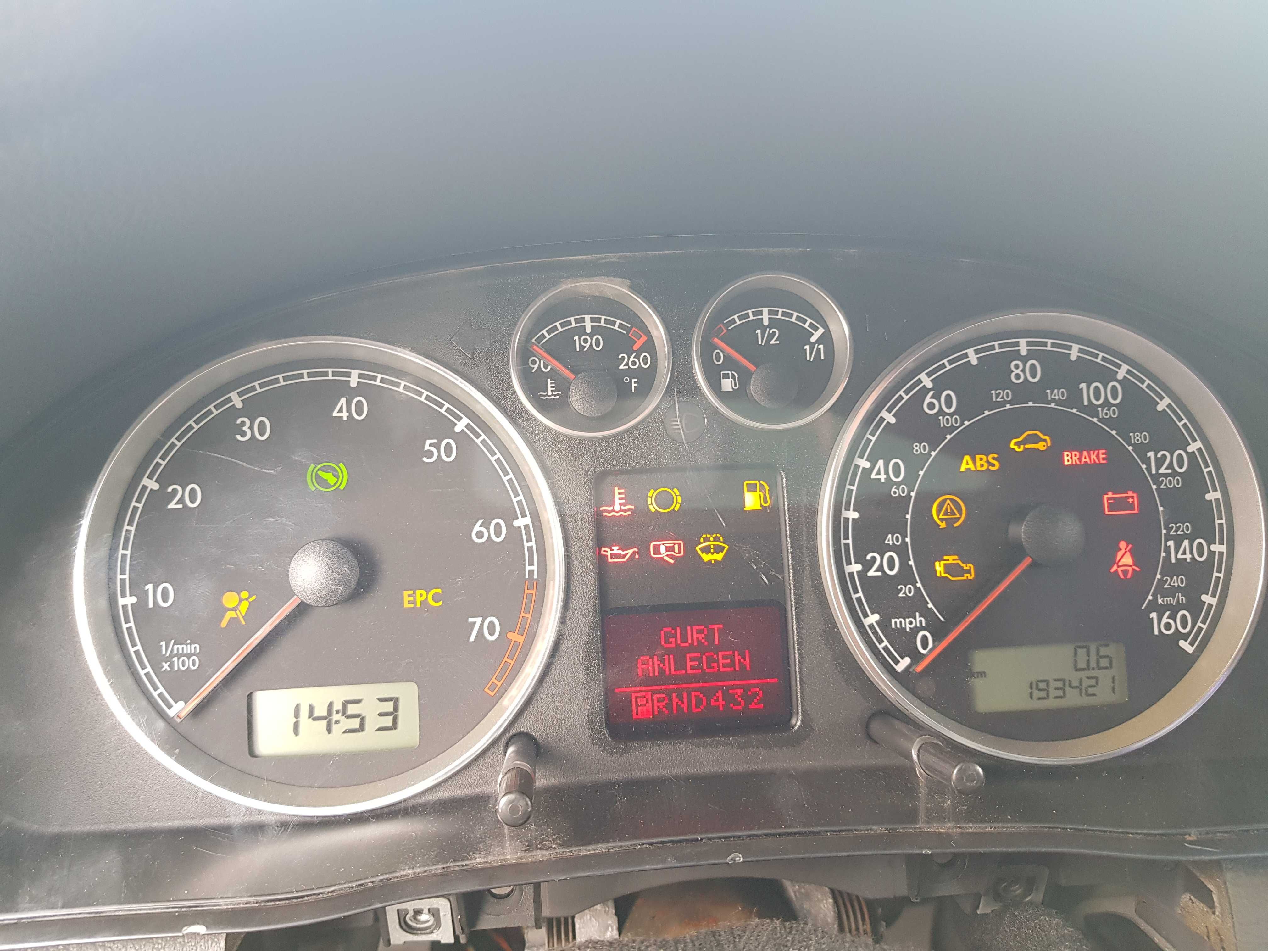 Licznik zegary VDO półfis VW PASSAT B5 FL USA benzyna