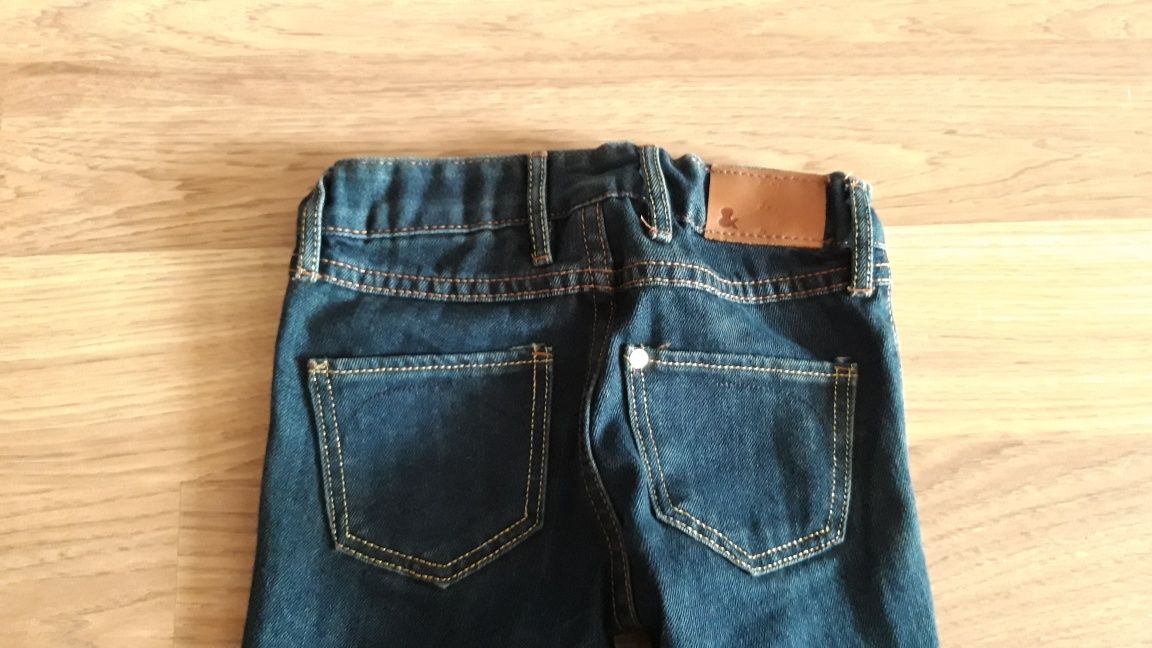 Jeansowe spodnie dla dziewczynki Boot Cut r. 98 cm