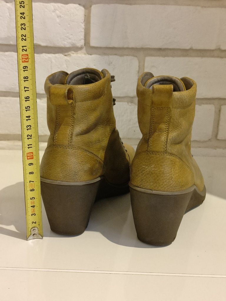 Buty botki skórzane ECCO r. 38