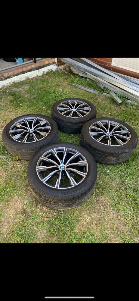 Felgi kola bmw x5 m pakiet 20 tki bdb rdk wielosezon