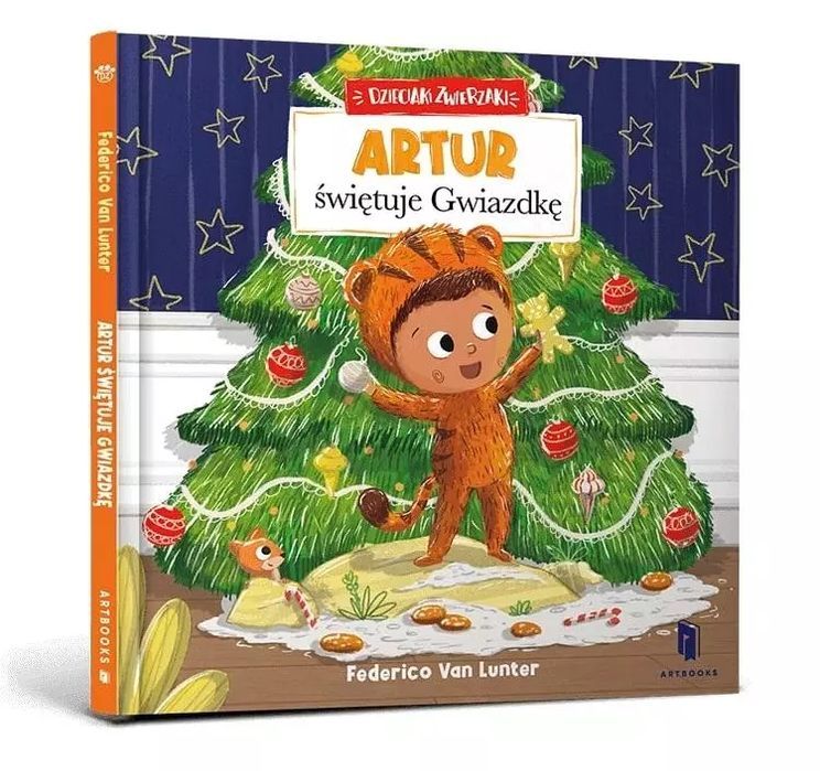 Artur świętuje Gwiazdkę. Wydawnictwo Artbooks. Nowy Produkt