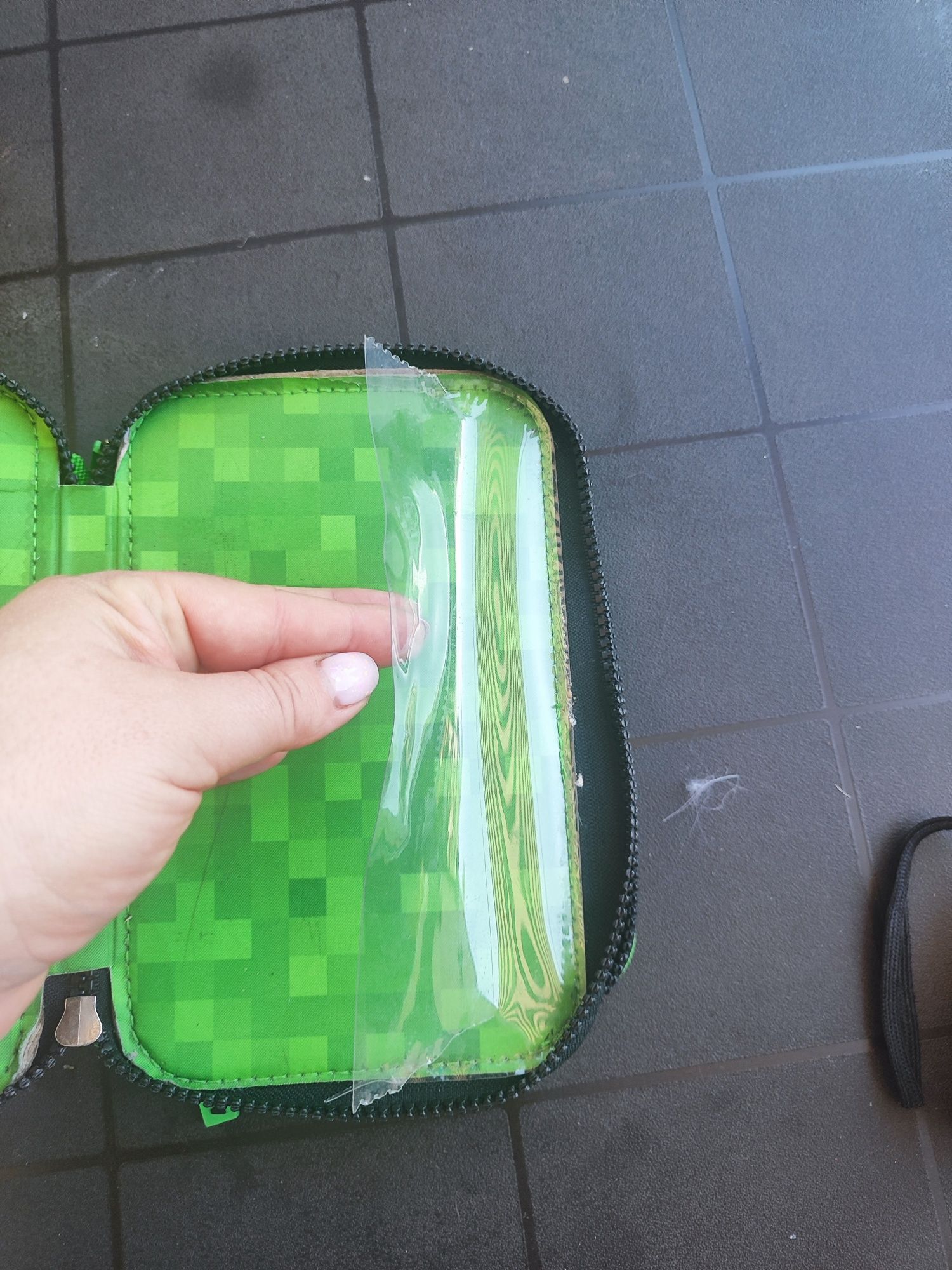 Tornister plecak piórnik Minecraft