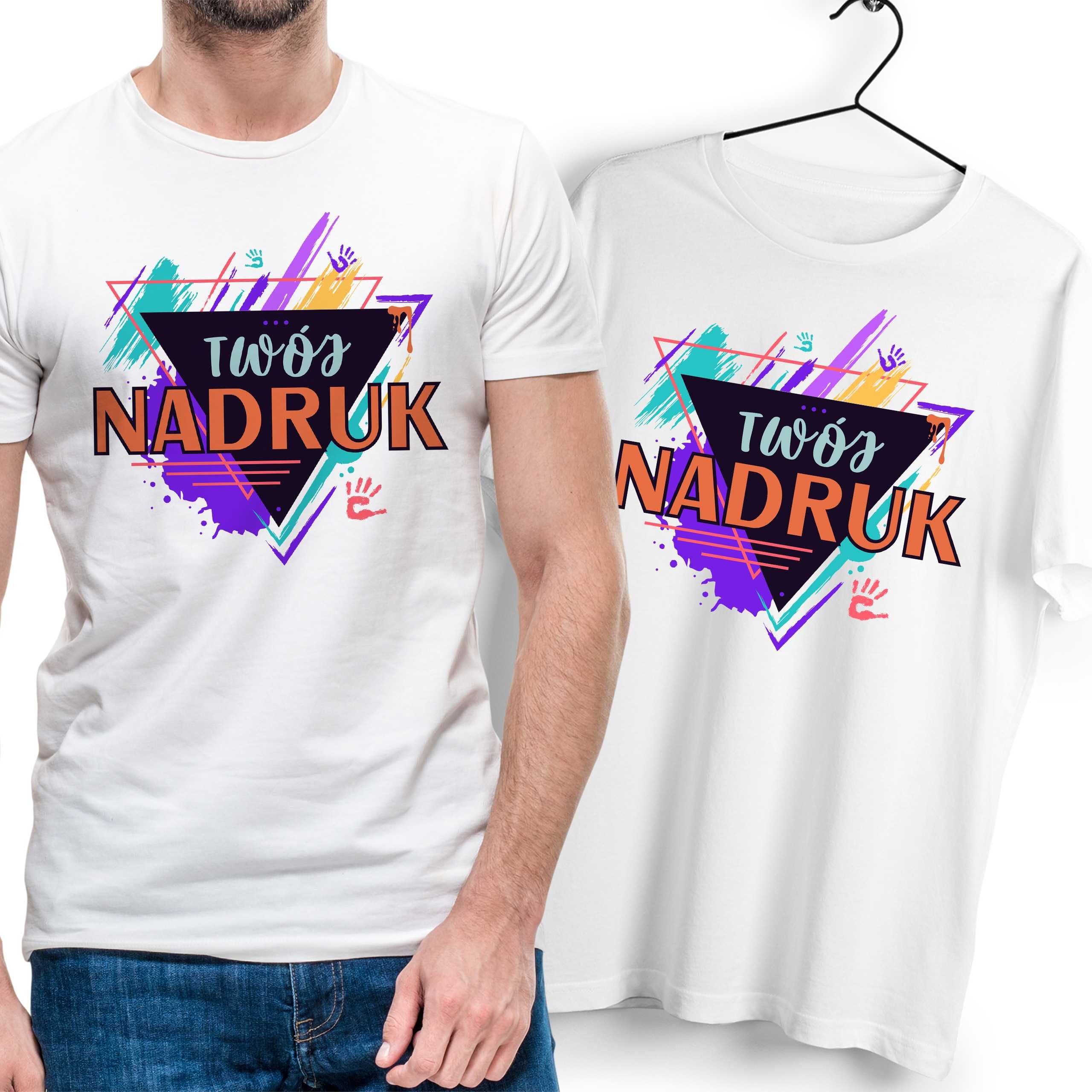 T-Shirt Koszulka z własnym nadrukiem, zdjęciem, logo