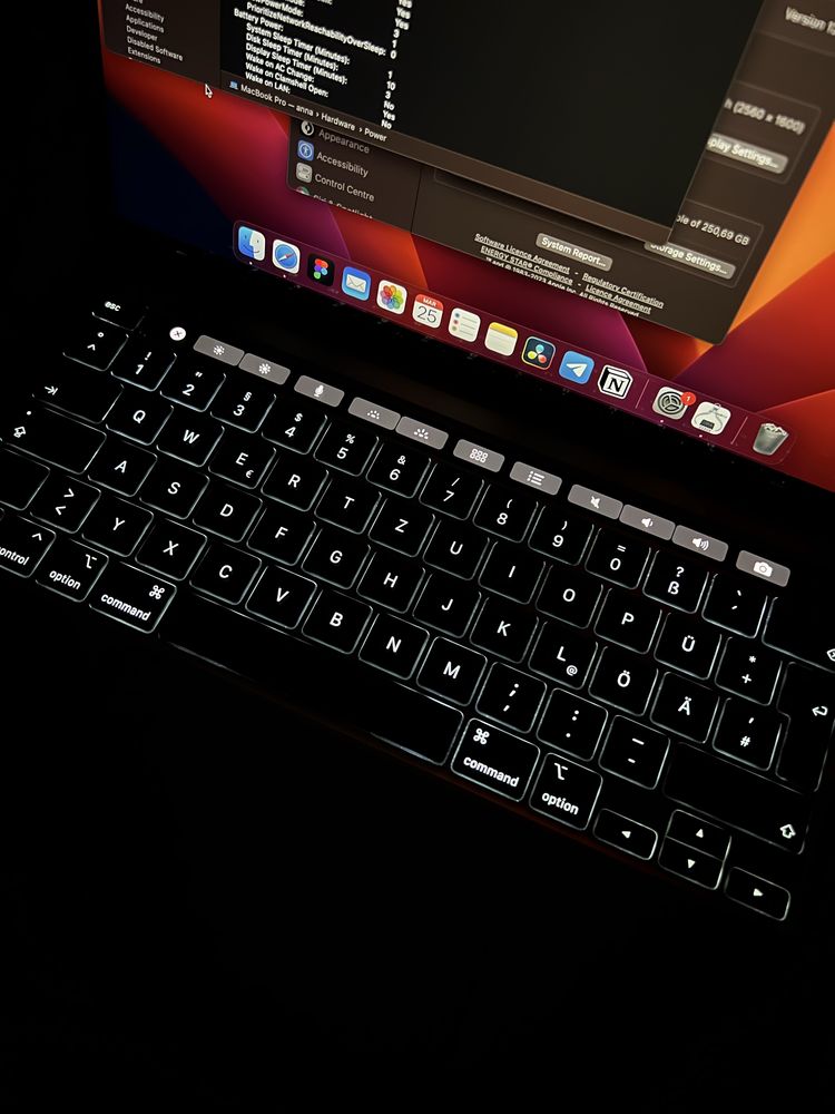 Macbook Pro 13 touch bar Intel Core i5