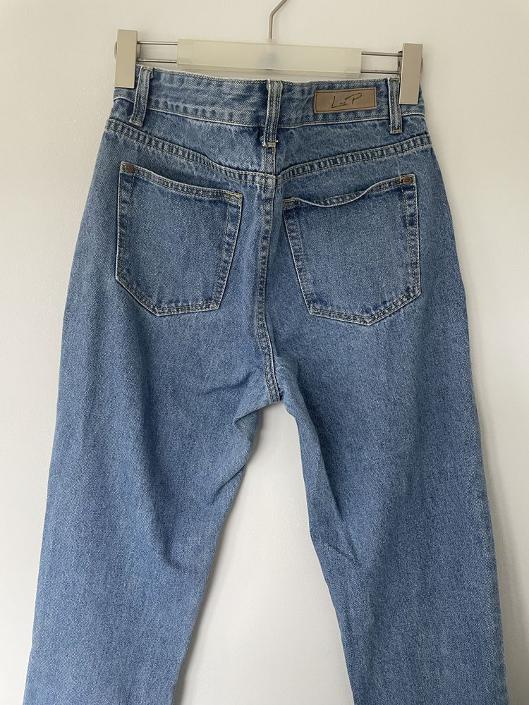 Spodnie jeans boyfriend mom fit