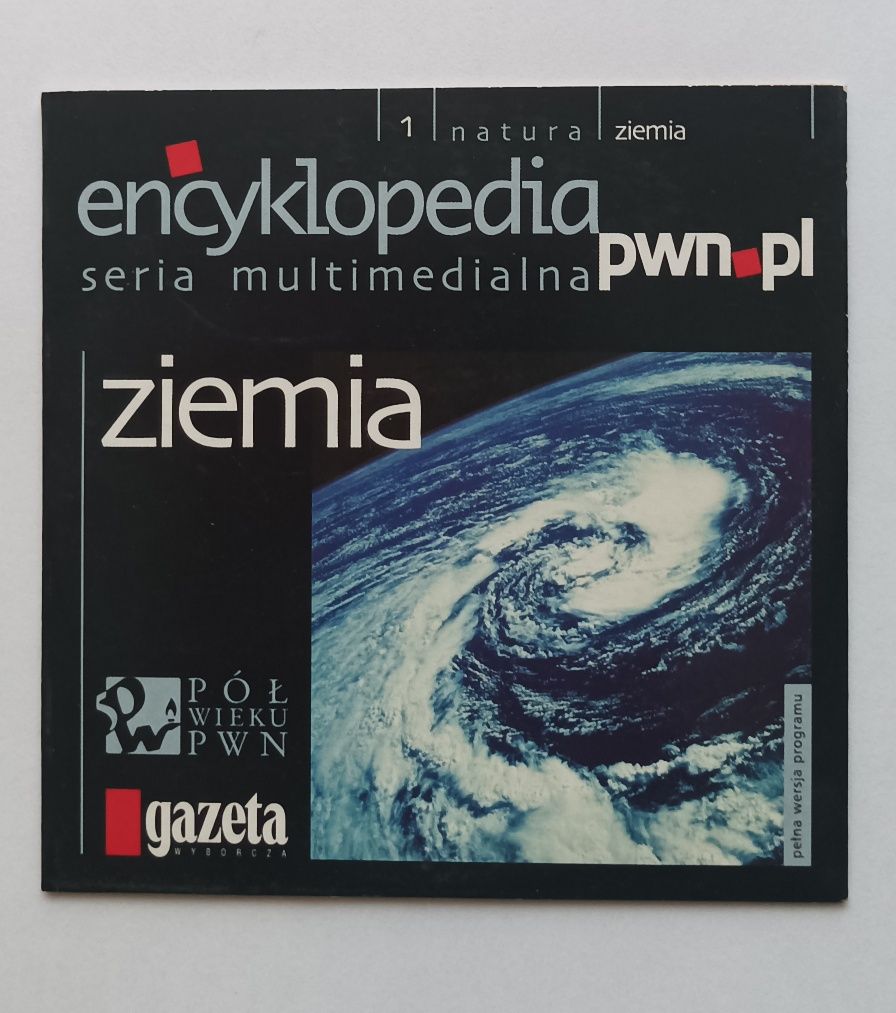 Płyta CD DVD Encyklopedia seria multimedialna Ziemia