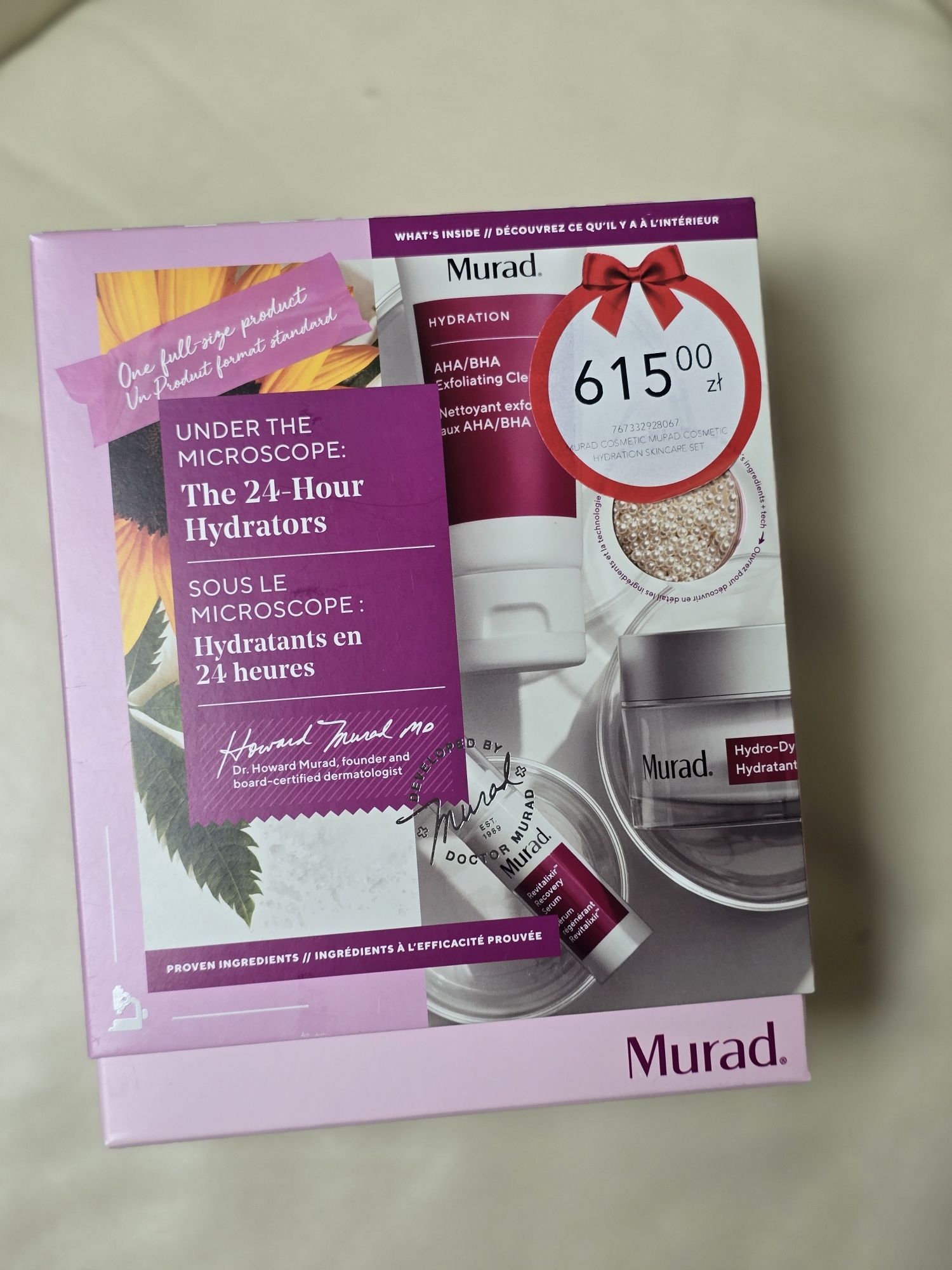 Murad zestaw kosmetyków  Under the Microscope: The 24-Hour Hydrators