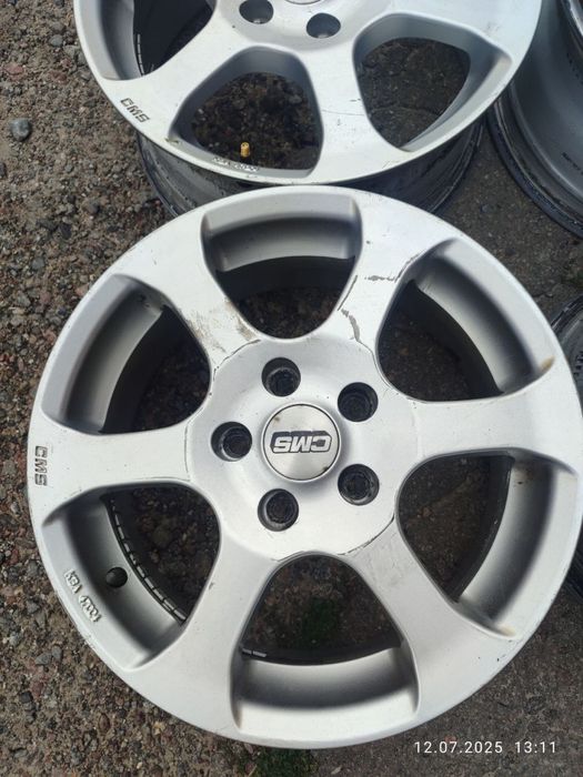 Литые диски R16 CMS 5x112 ET45 DIA57 Германия, VW Audi Skoda.