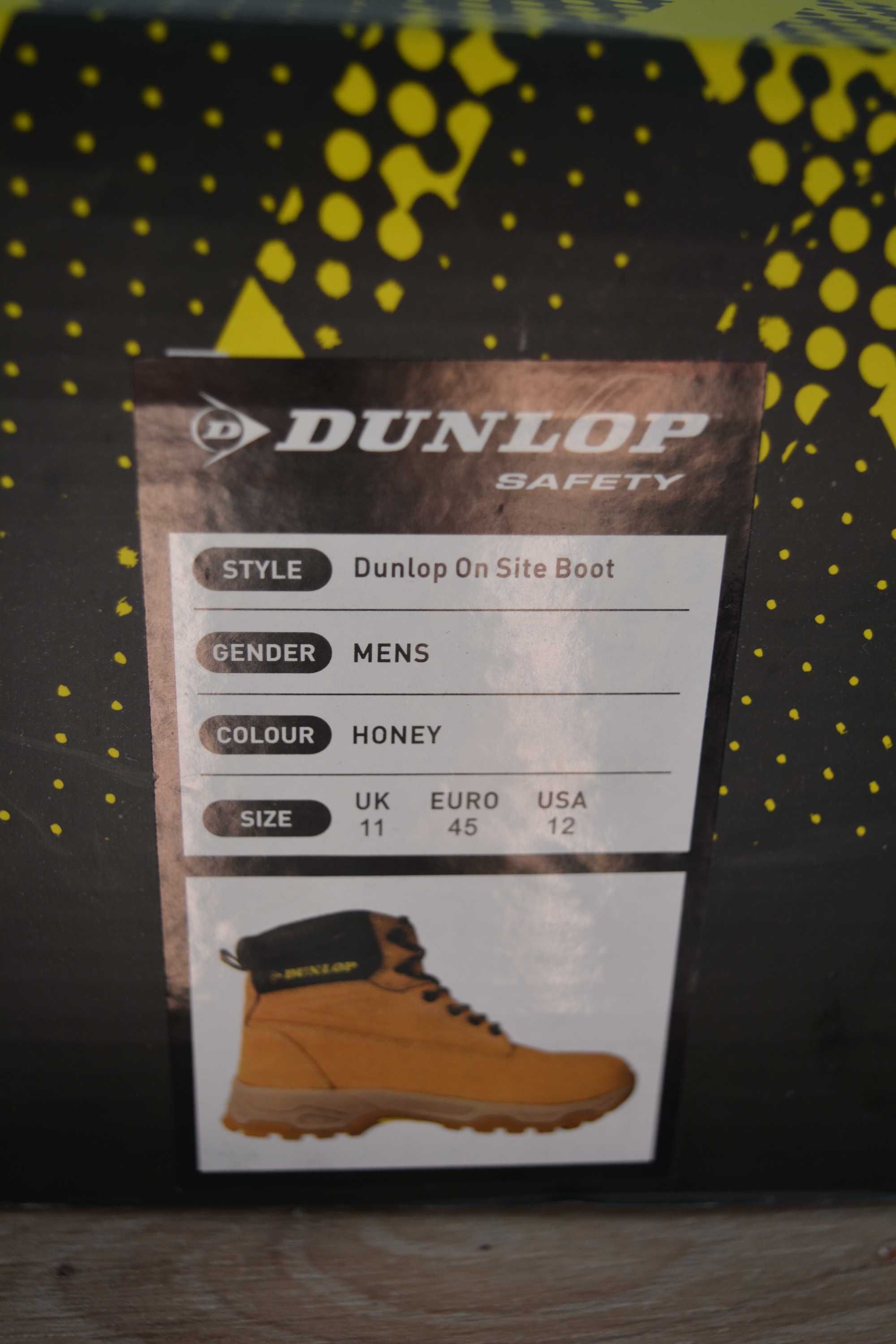 buty zimowe "Dunlop"- nowe, wzmocniony czubek