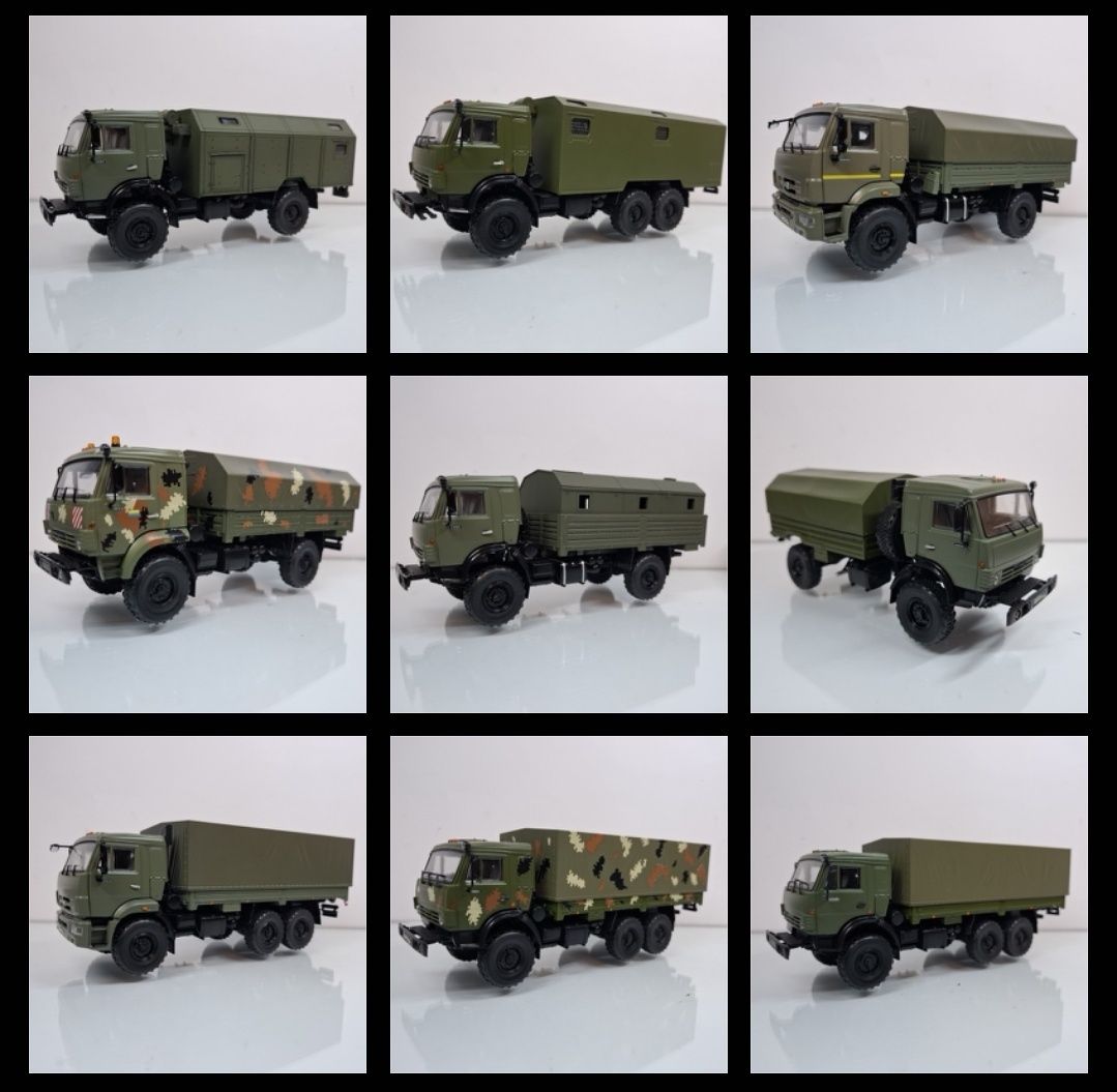 Коллекция Камазов 1/43 Студия МАЛ SSM Элекон Арек Автоистория AVD