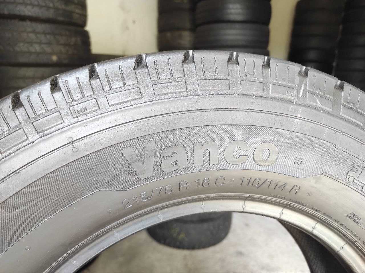 Continental Vanco-10 215/75r16c 2шт, 8,2мм, ЛЕТО Привезены из Германии