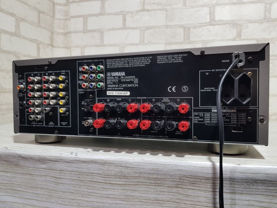 Пульт! 6.1 AV ресивер YAMAHA RX-V440, *6x110 Вт, б/у з Німеччини