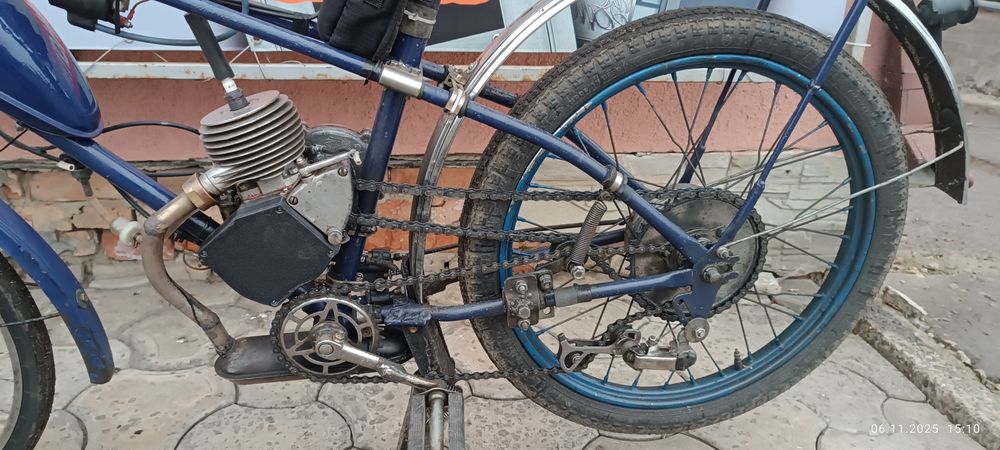 Продам вело мопед ЗІФ 77 з двигуном Д8 45 к.см.