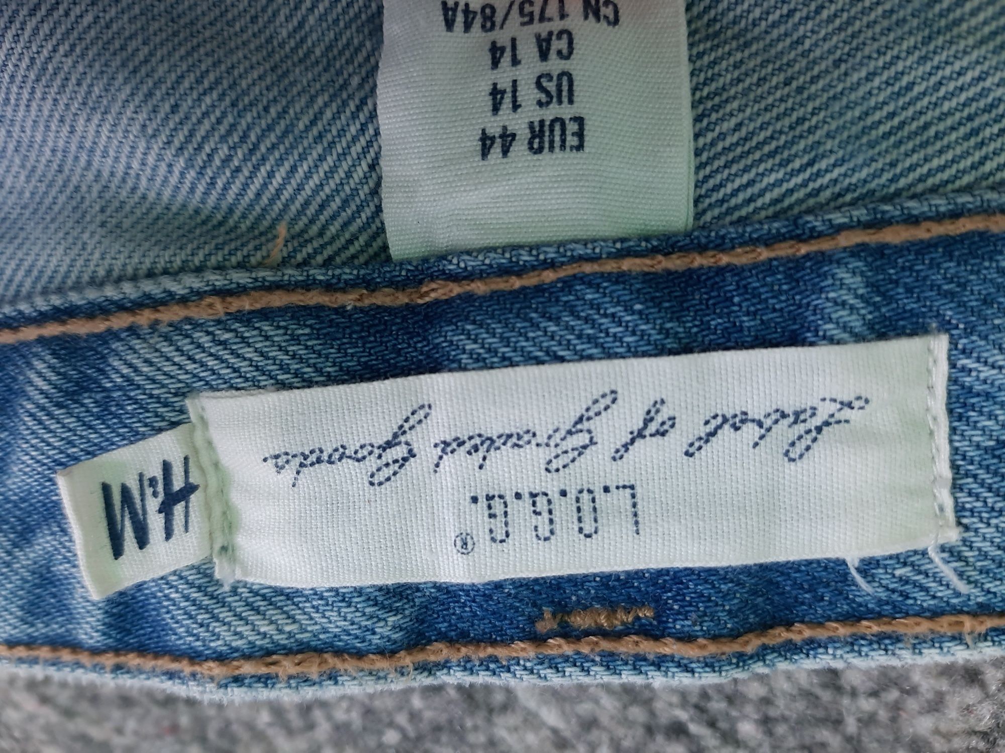 Spódnica jeans h&m r.44