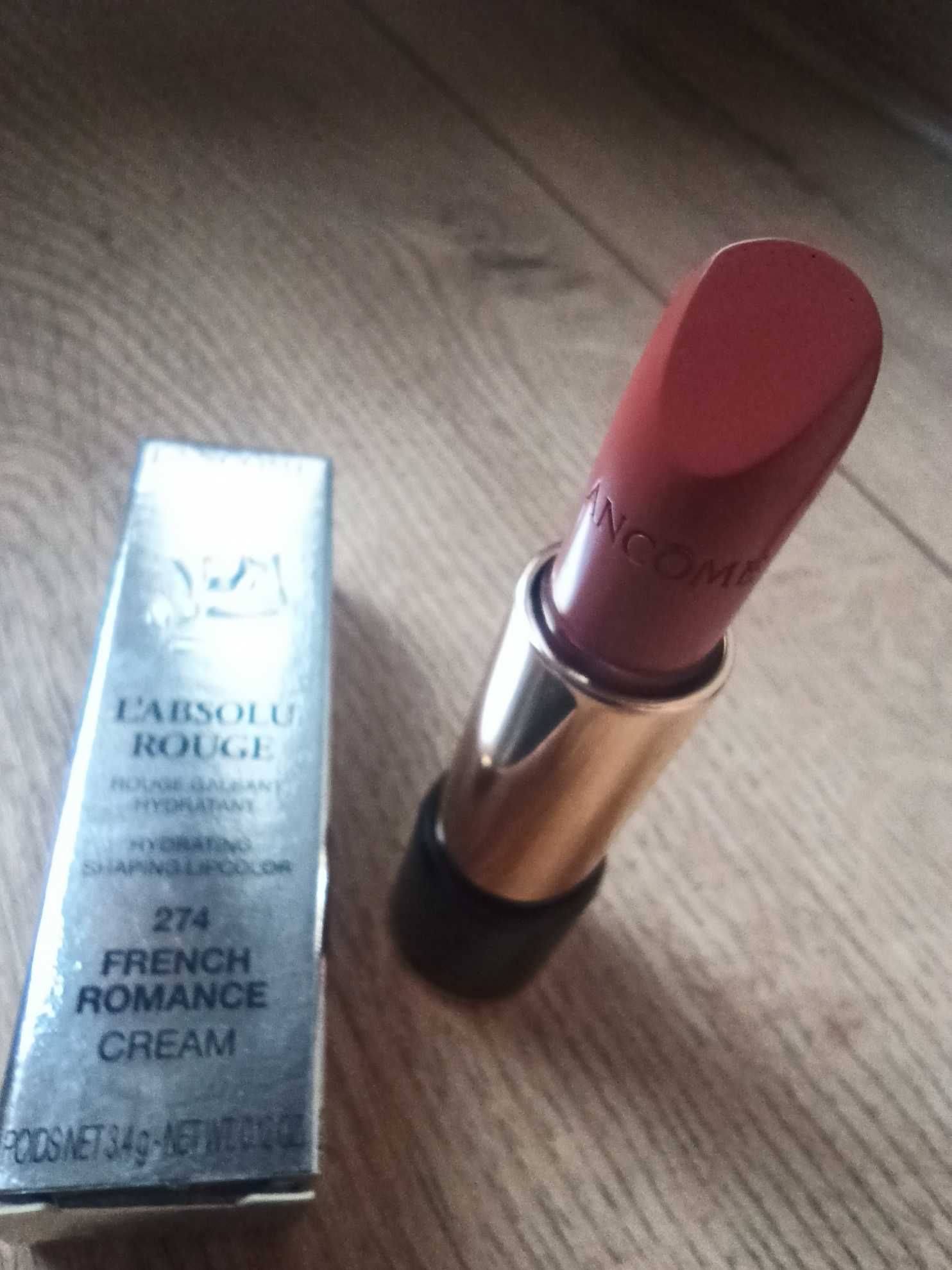Lancôme
L’Absolu Rouge Cream kremowa szminka 274, 3,4g