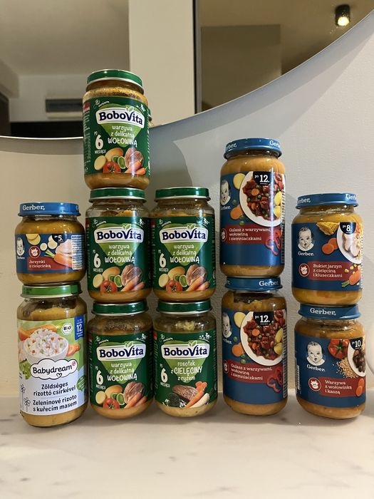 Słoiczki obiadki Gerber BoboVita