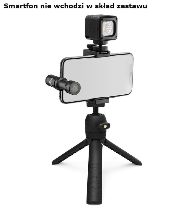 Rode Vlogger Kit iOS – filmowanie i rejestracja dźwięku dla iPhone