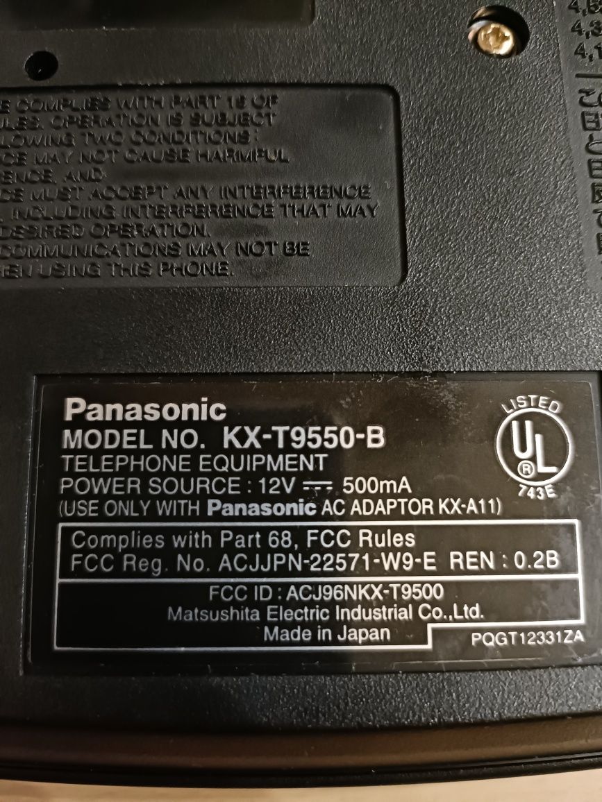Telefon Panasonic bezprzewodowy 900MHz