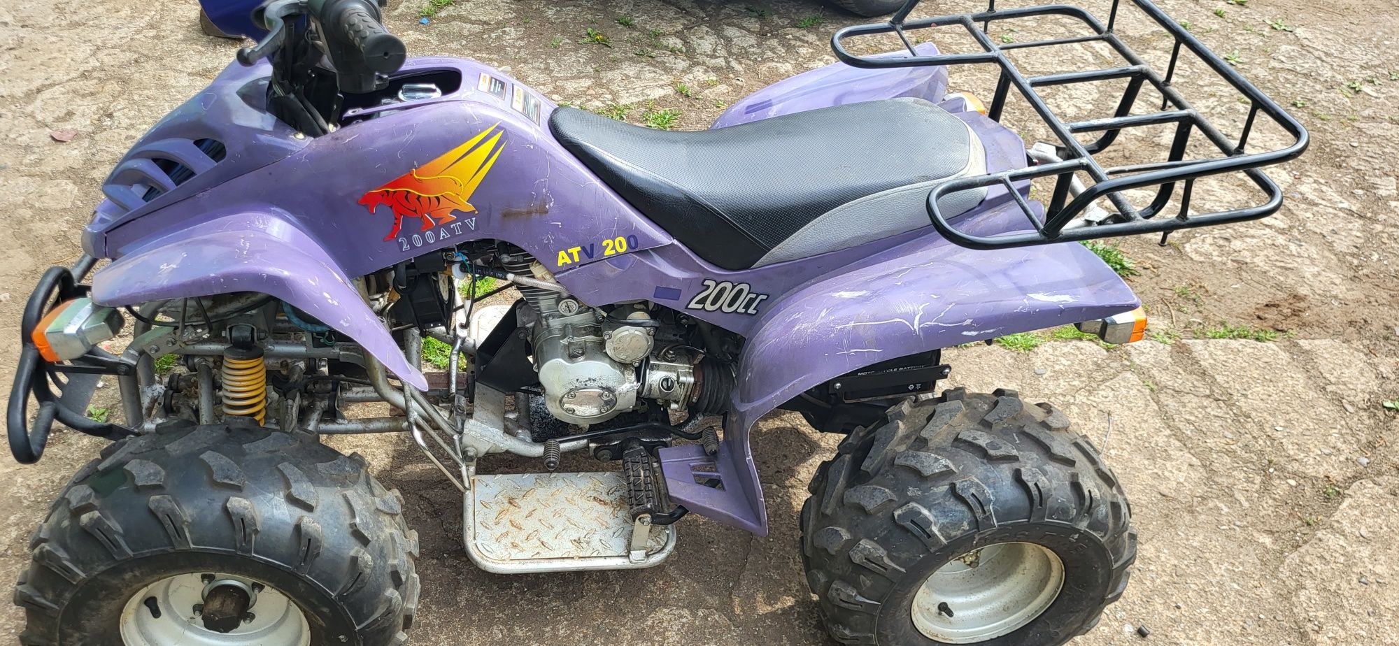 Bashan 200bs z homologacja kardan