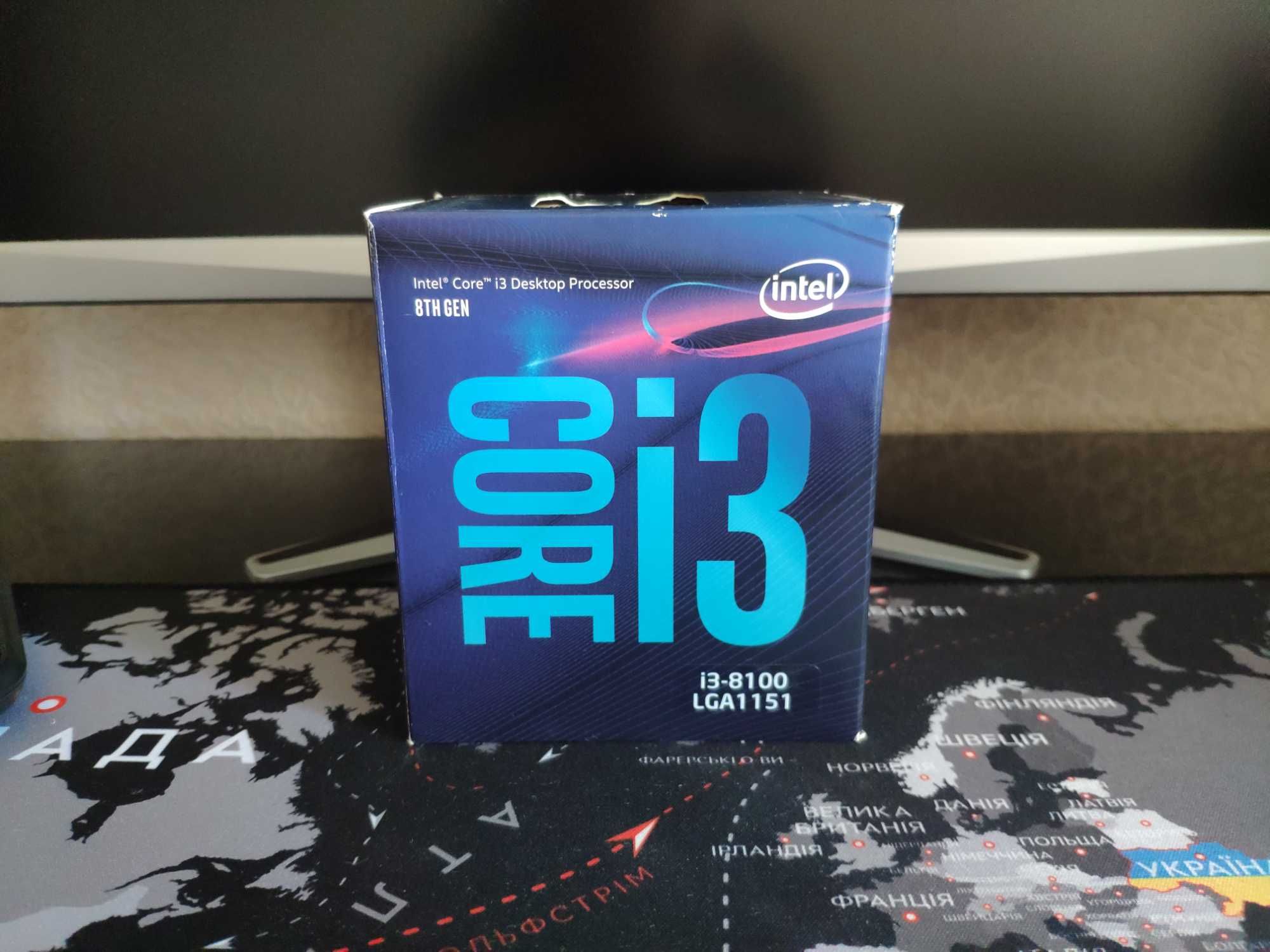 Процесор s1151v2 Intel Core i3-8100 box