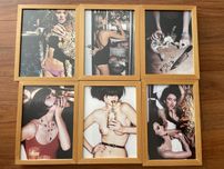 Quadros fotografia edição 100 anos revista Vogue