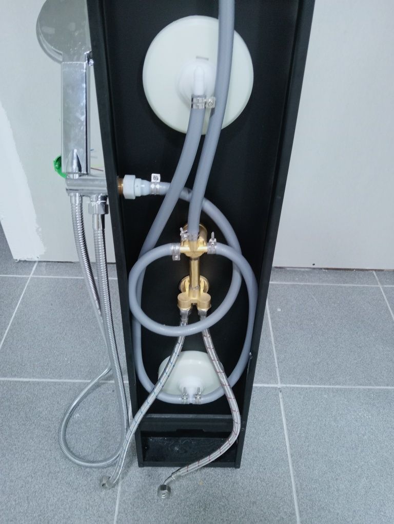 Coluna de chuveiro com 4 posições