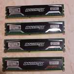 Pamięć DDR3 16Gb (4x4Gb) Crucial Bellistix(1.6.25)