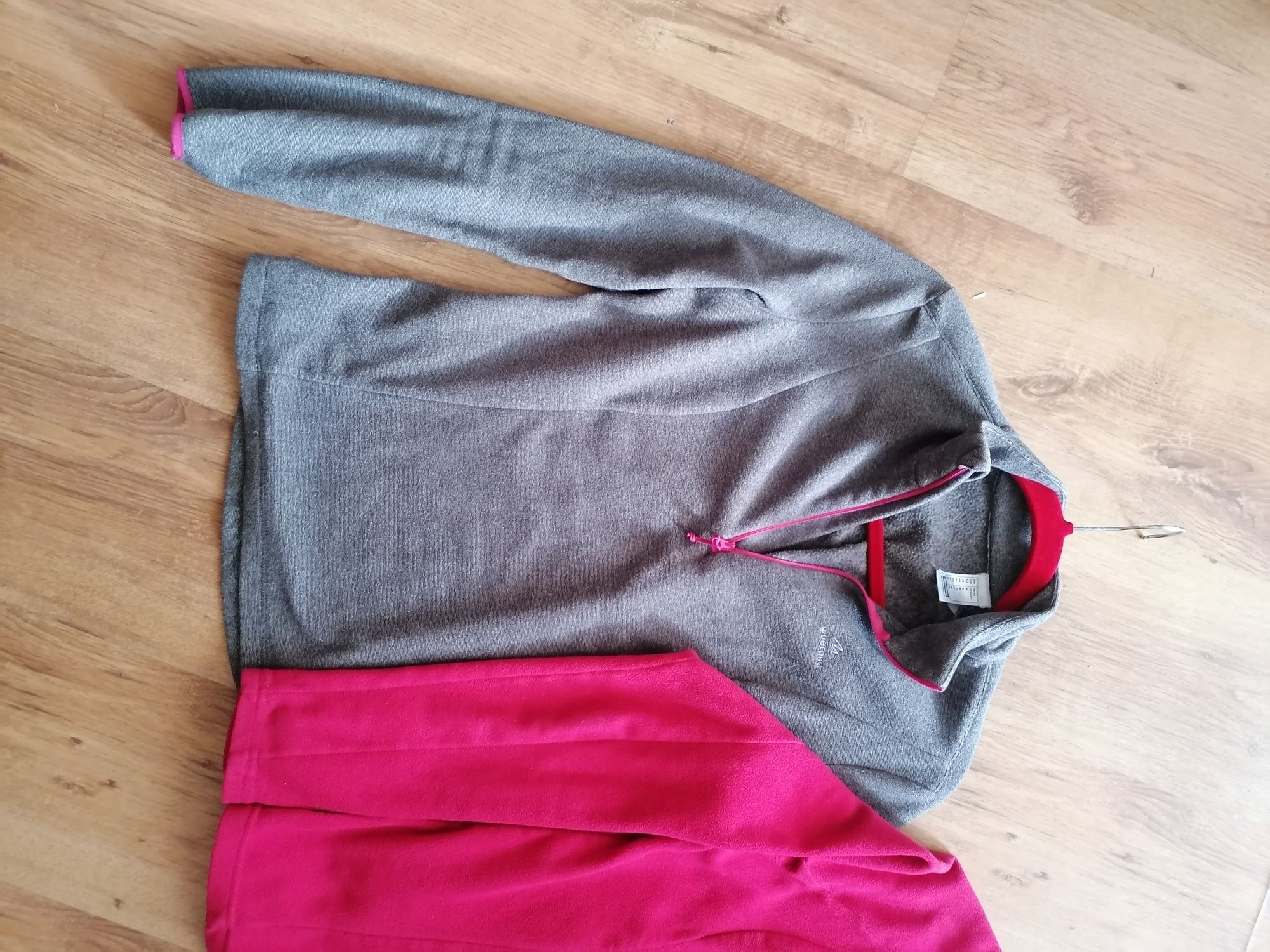 Bluza szara ciepła M, 38 decathlon quechua