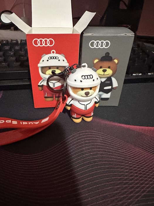 Брелок ауди мишка мишки ауди брелок фигурка