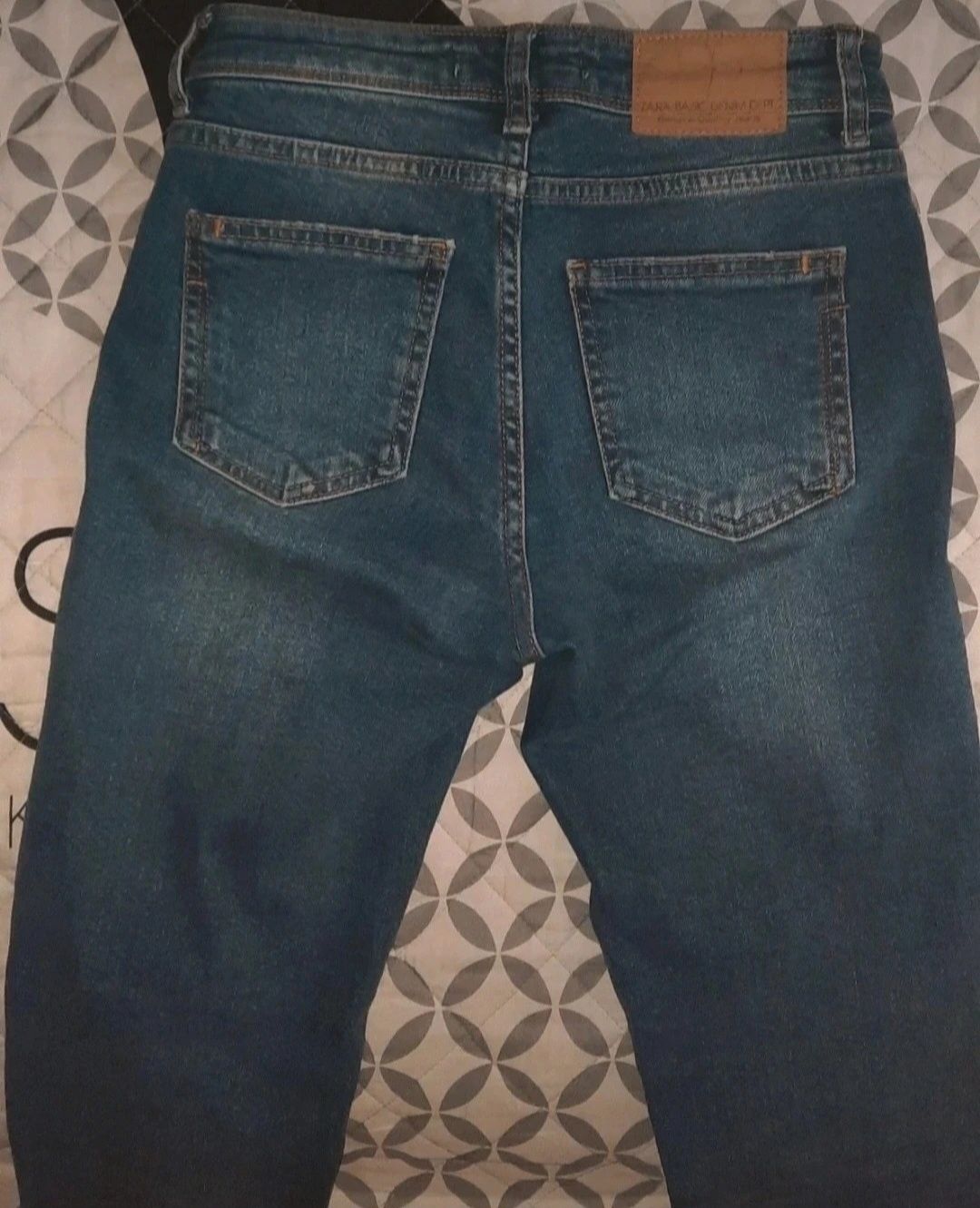 Spodnie, Zara, XS, dżinsowe, jeans