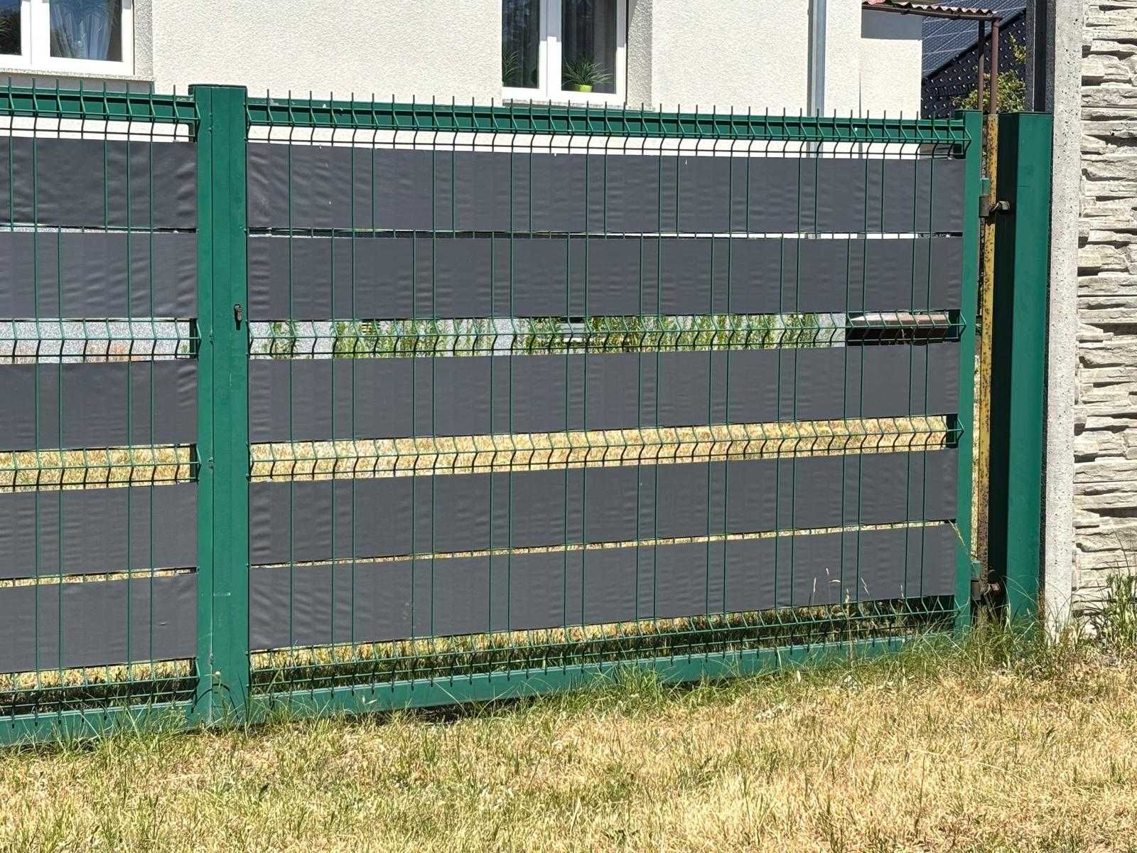 Brama wjazdowa dwuskrzydłowa 4,6 m x 1,6 m - stan BDB - ze słupami
