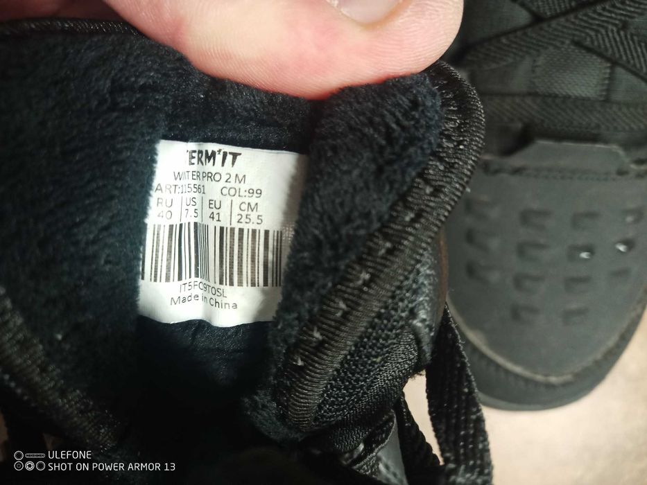 Продам зимові оригінальні черевики Termit