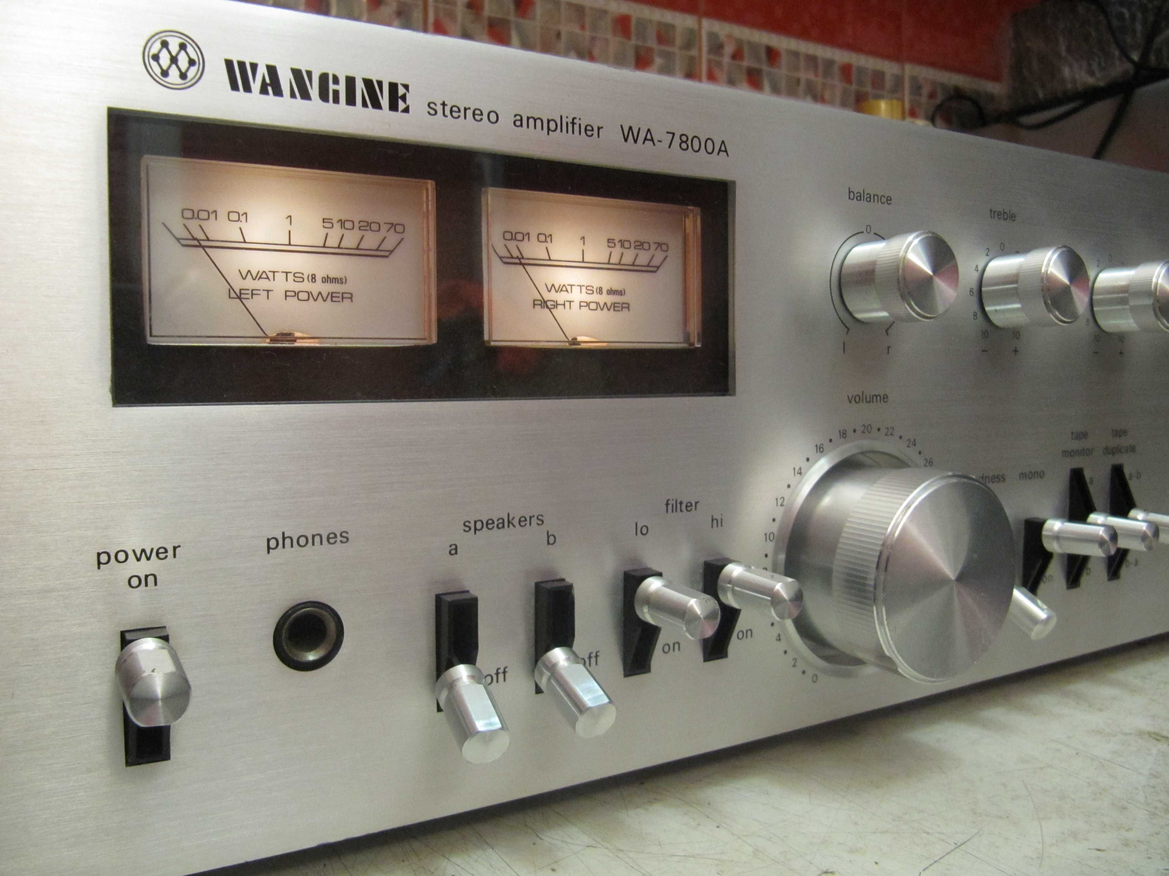 ПРОФЕСІЙНИЙ Підсилювач / Усилитель -Wangine WA-7800A Dual Mono/Class A