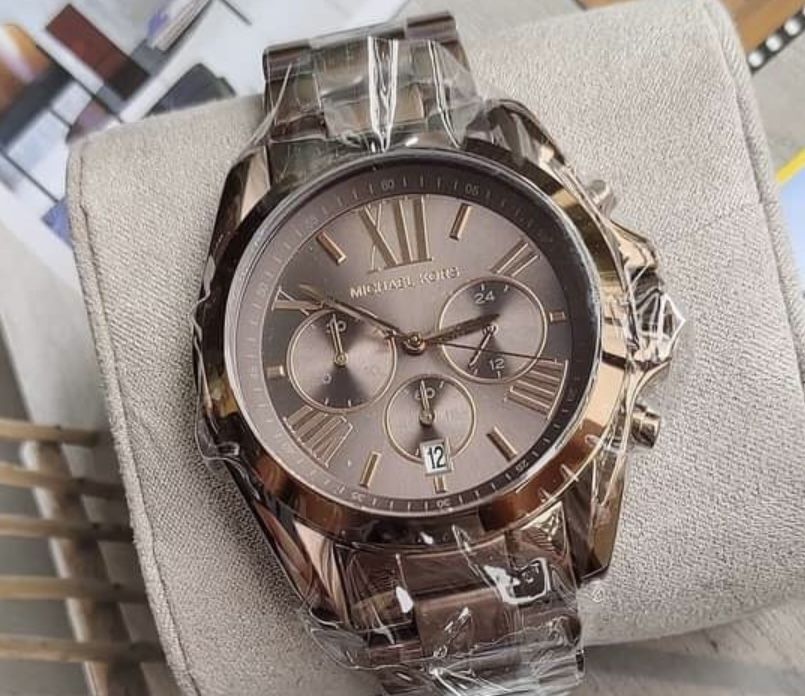 Zegarek Michael Kors brązowy na pasku MK6721 Bradshaw