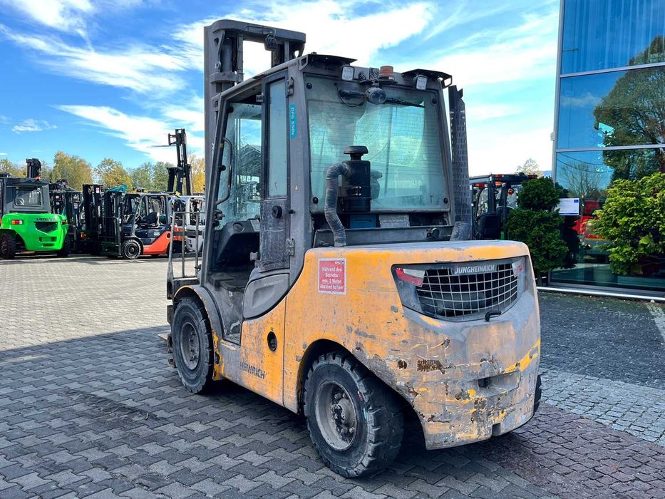 Wózek widłowy Jungheinrich DFG550s 5t diesel, 4,5 m 5783h | 2019