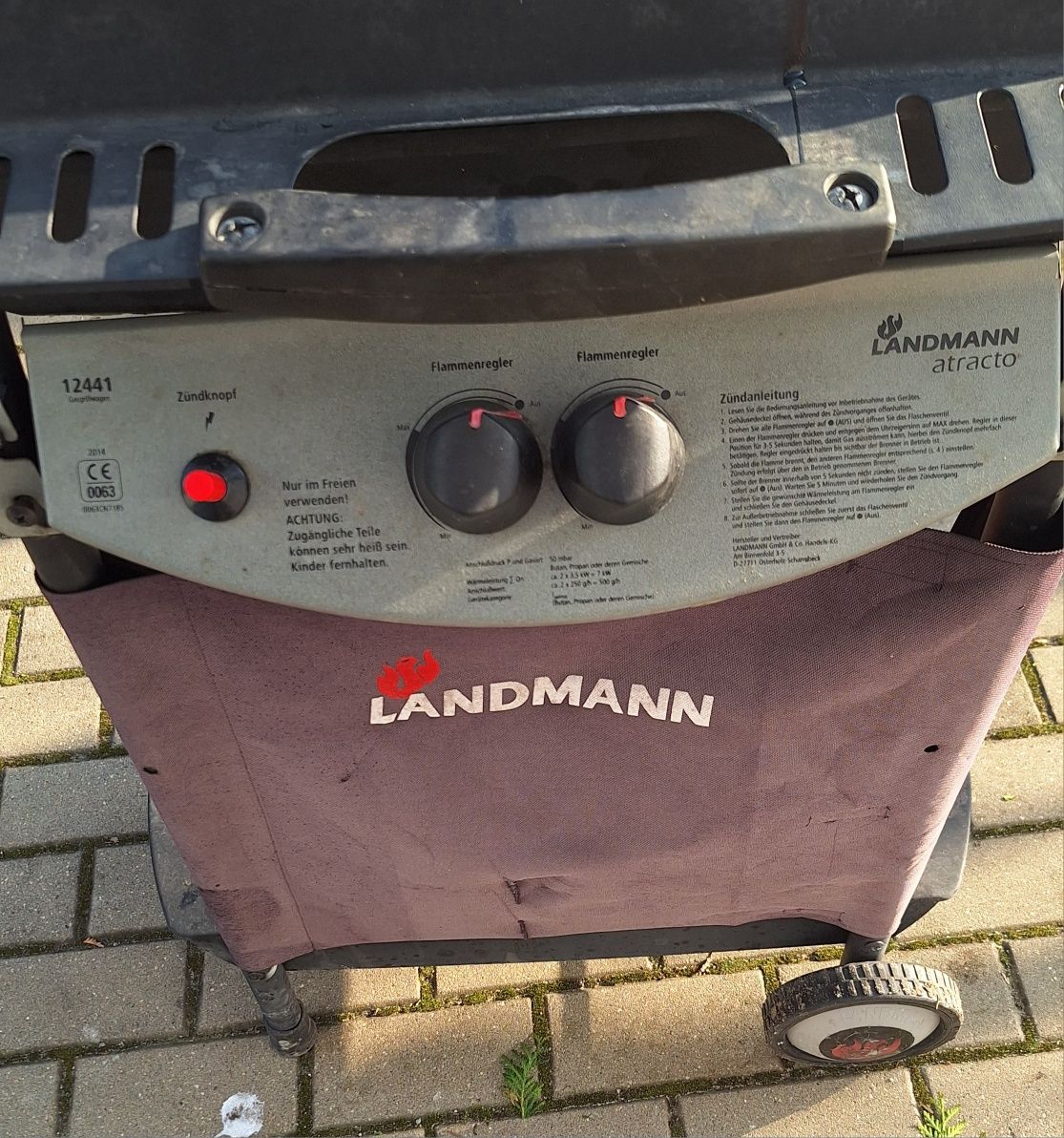 Grill gazowy Landman  12441  - 7 kW