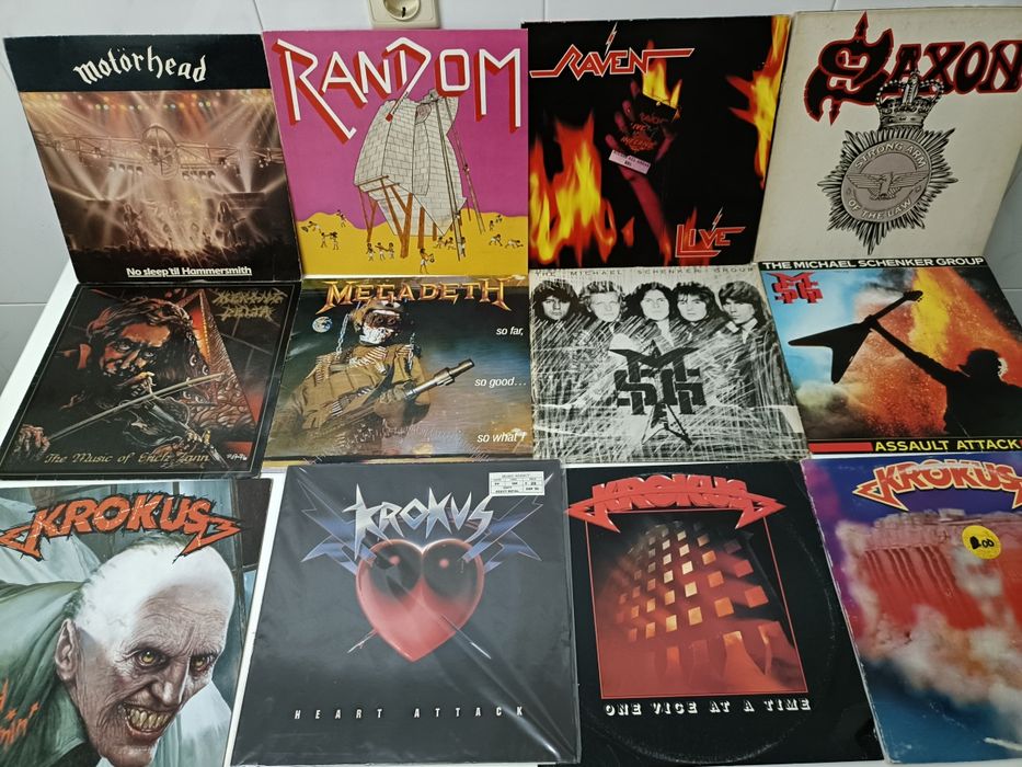 HEAVY METAL / HARD ROCK: Álbuns selecionados {discos de vinil}