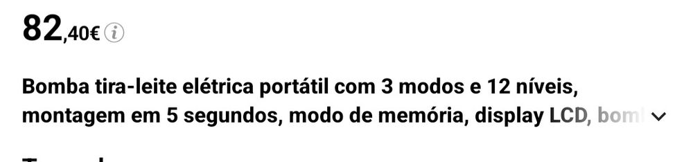 Bombas extratoras leite