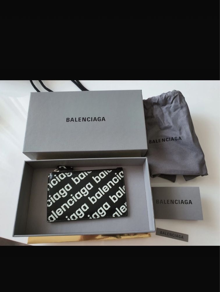 Porta cartoes Balenciaga Original