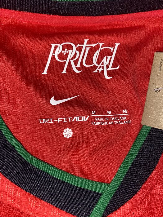 T shirt oficial de jogo de Portugal euro 2024