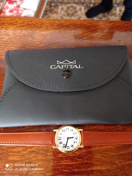 НОВИЙ  Швейцарський          жіночий годинник CAPITAL