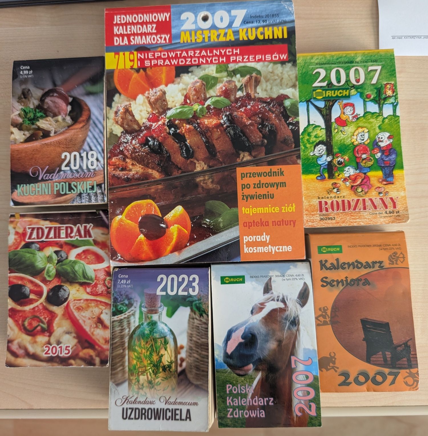 Kalendarze zdzieraki