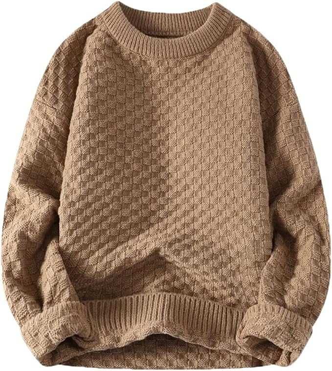 Aelfric Eden brązowy zimowy sweter XL XXL