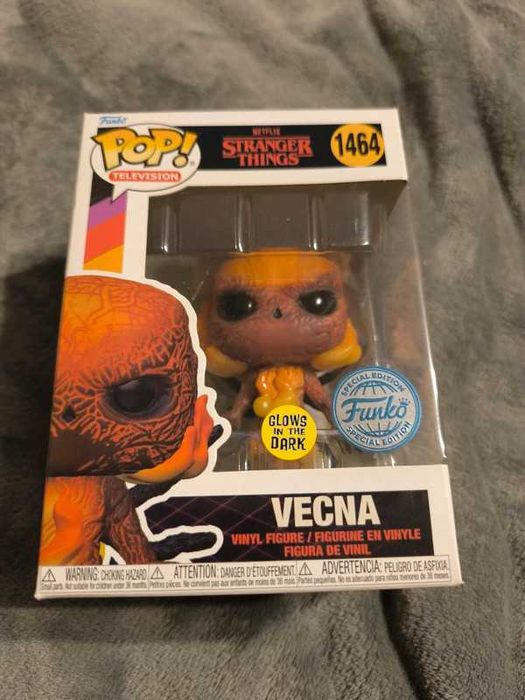 Stranger Things Funko Pop! Vecna numer 1464 świecąca w ciemności