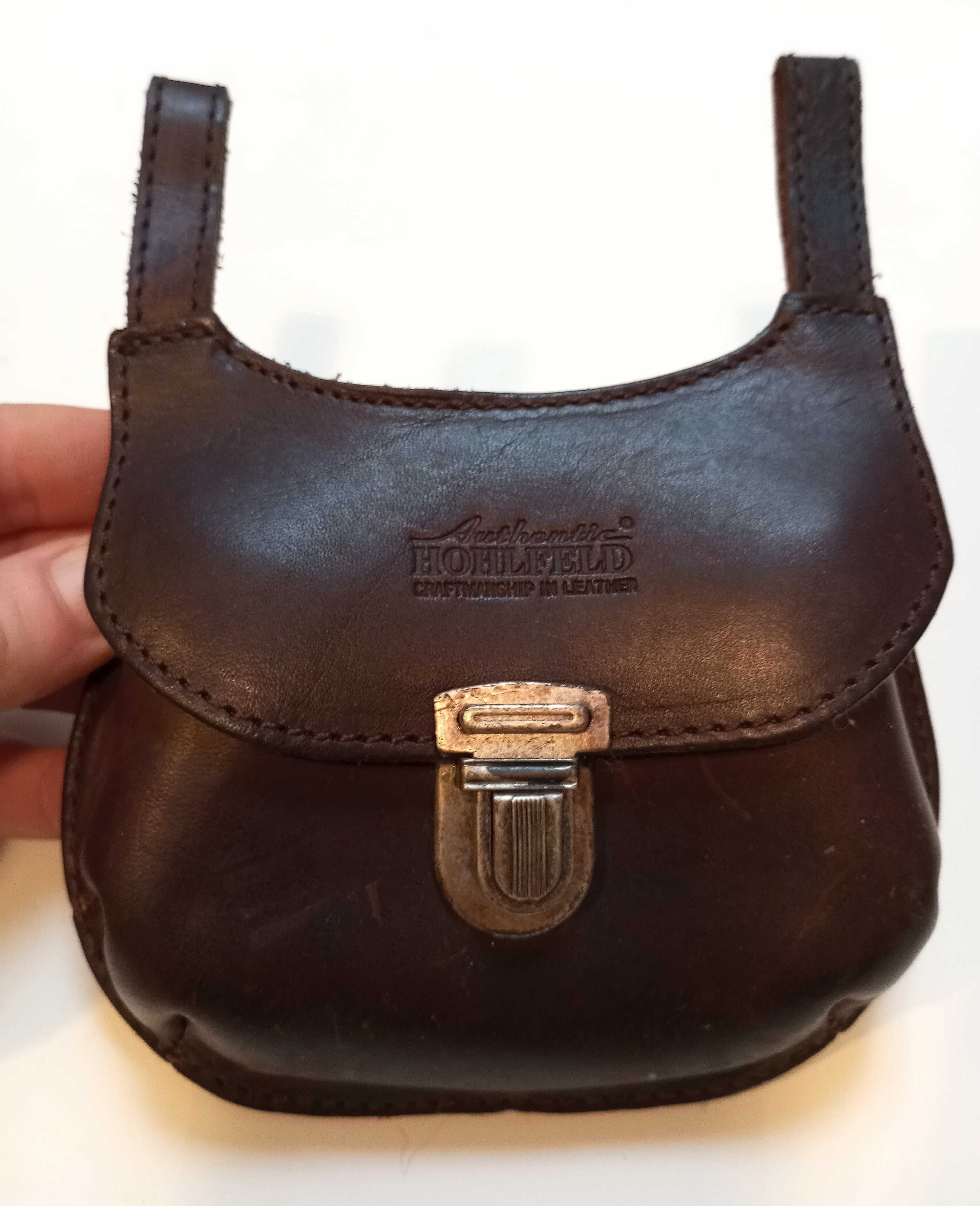 Skórzana nerka na pasek Authentic HOHLFELD
