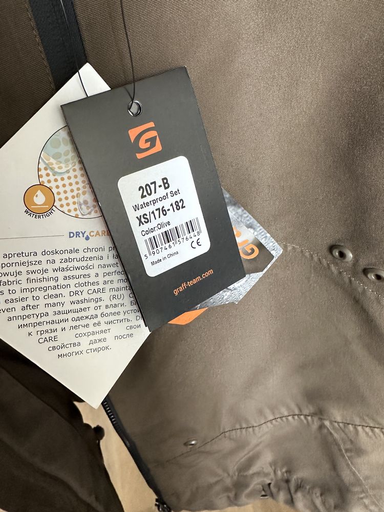 Graff kurtka 207-B XS trekking outdoor wędkarstwo