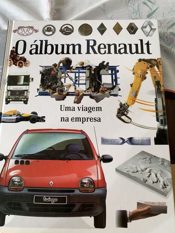 Livro O album Renault - uma viagem na empresa