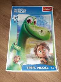 Dobry dinozaur - puzzle max i Trefl