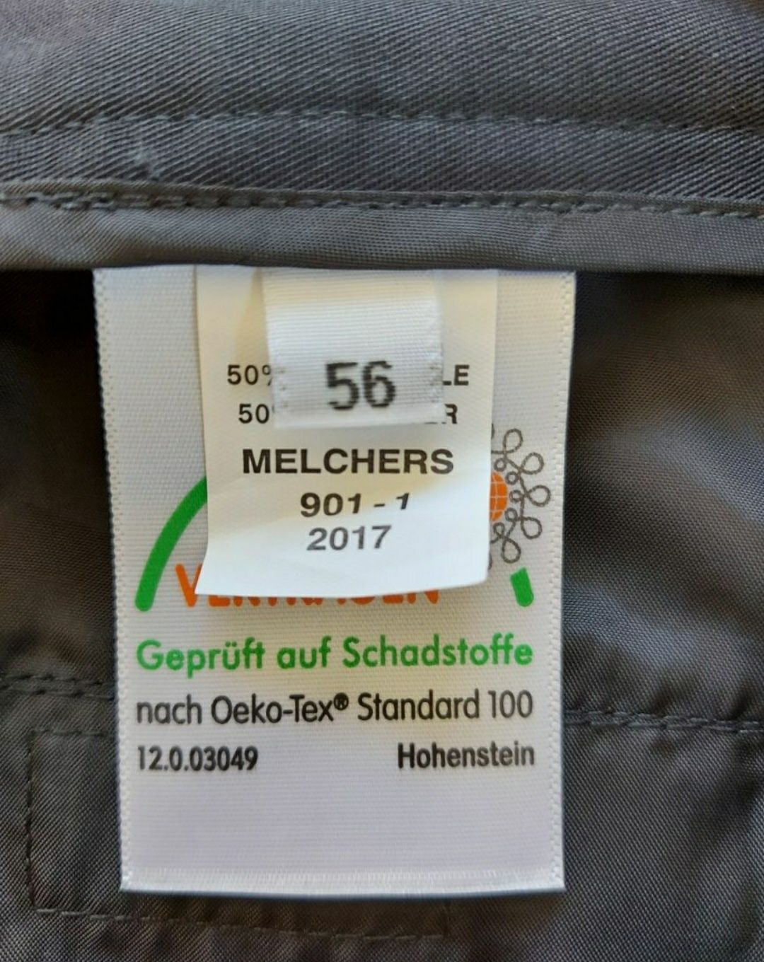 Spodnie męskie z kieszeniami r.56